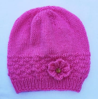 Easy Knit Texture Band Hat - Image 4