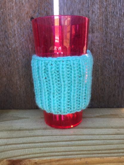 Easy Knit Coffee Cup Sleeves - Image 3