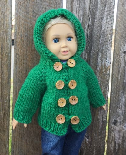 Hooded Jacket for 18-Inch Dolls