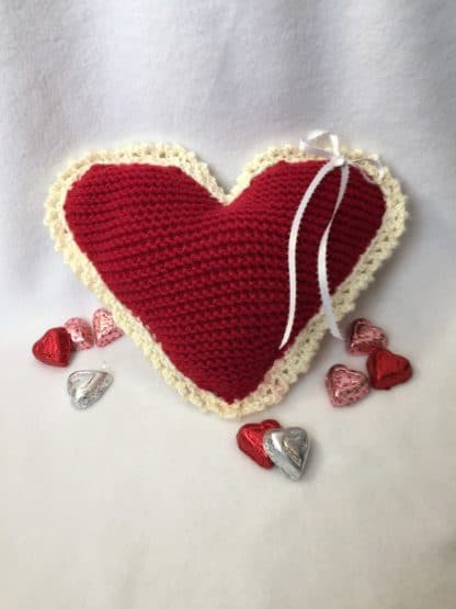 Valentine’s Heart Pillow - Image 2