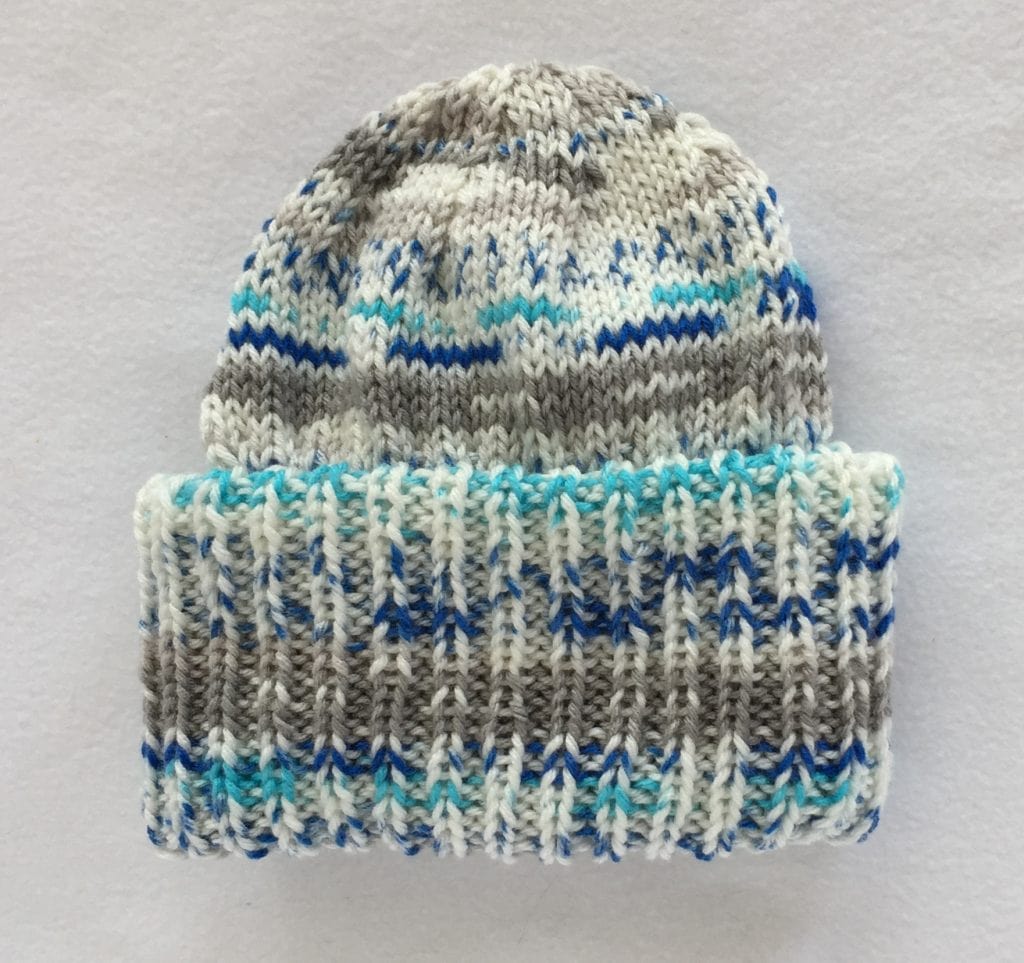 Triple Cuff Knit Hat Frugal Knitting Haus