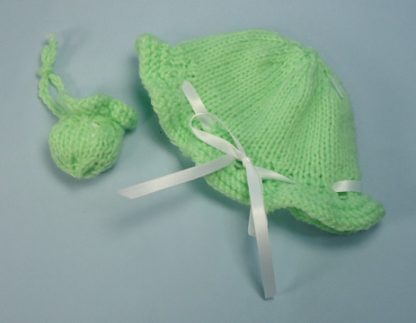 Spring Coat, Hat, Matching Purse for 18-Inch Dolls - Image 6