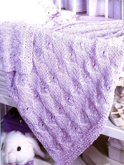 Quick Knit Baby Afghans - Image 2