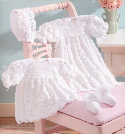 Christening Sets to Crochet, by Kay Meadors  - Image 2