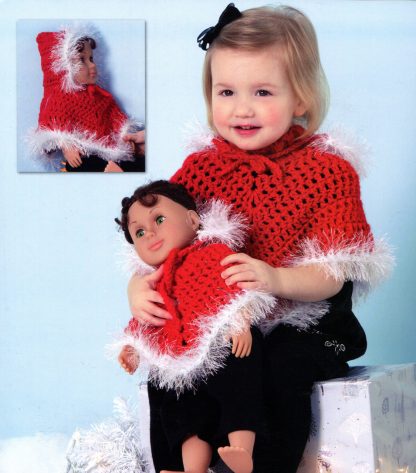 Crochet Wraps for Dolly and Me - Published by Leisure Arts - Image 2