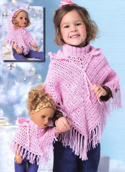 Crochet Wraps for Dolly and Me - Published by Leisure Arts - Image 3