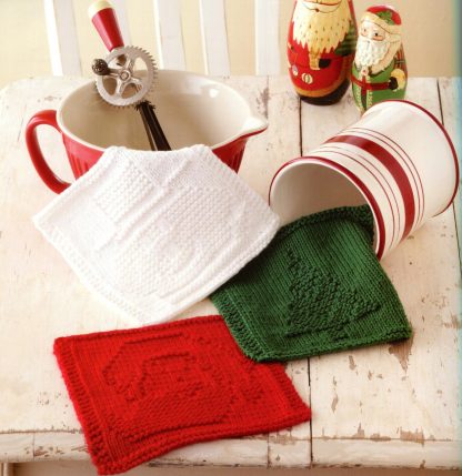 Holiday Knit Dishcloths  - Image 2