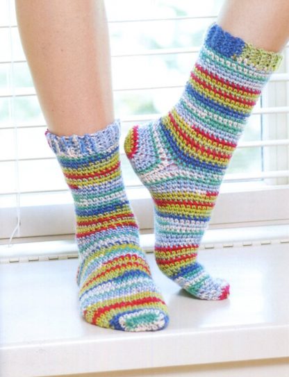 Learn to Crochet Socks for the Family  - Image 15