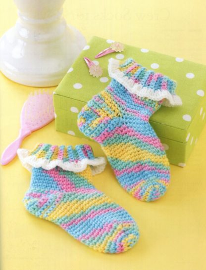 Learn to Crochet Socks for the Family  - Image 11