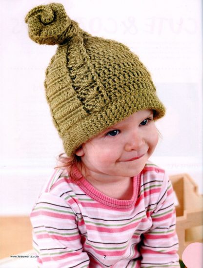 Cute Cozy Caps - A Leisure Arts Publication - Image 2