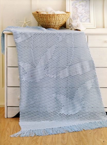 Filet Afghans to Crochet - Published by Leisure Arts - Image 4