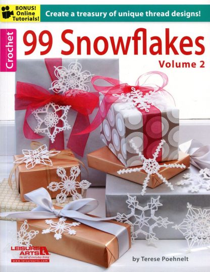 99 Snowflakes Volume 2 - Published by Leisure Arts