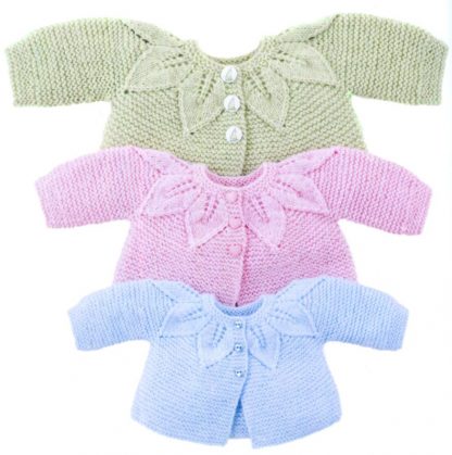 Knit Lace and Leaves for Baby - Image 10