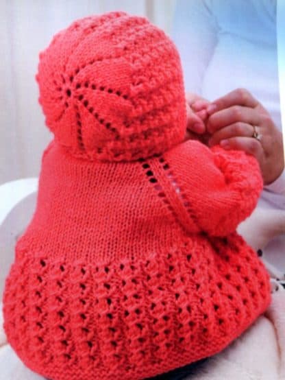 Knit Lace and Leaves for Baby - Image 5