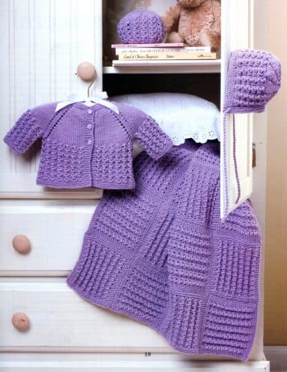 Knit Lace and Leaves for Baby - Image 12