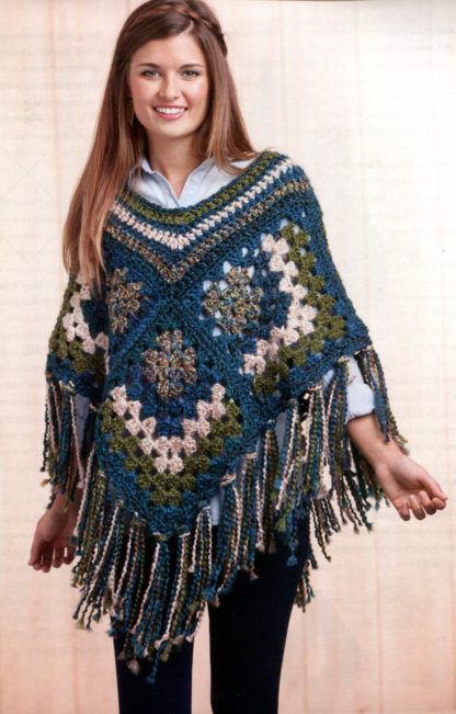 BOHO Chic Crochet Ponchos - Image 5