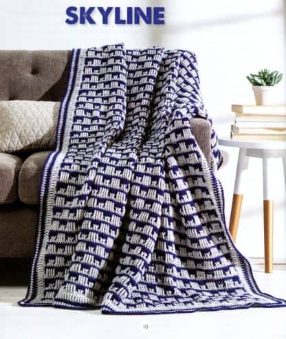 Graphic Pattern Afghans - Image 4