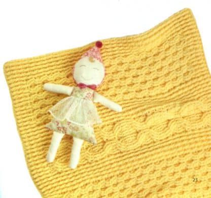 Cabled Baby Blankets - Image 6