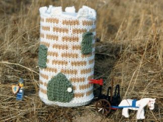 Oatmeal Box Castle Toy - - Knit ePattern 