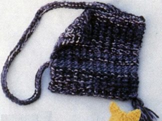 Child's Pixie Purse - - Knit ePattern 