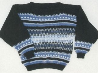 Child's Drop Shoulder Sweater - - Knit ePattern 