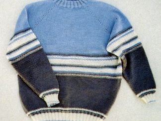 Raglan Pullover - - Knit ePattern 