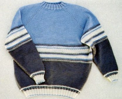Raglan Pullover - - Knit ePattern 
