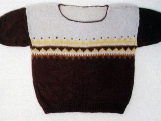 Indian Accent Pullover - - Knit ePattern 