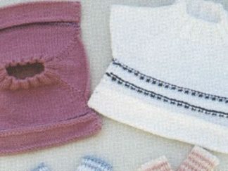 Slip Over Baby Bib - - Knit ePattern 