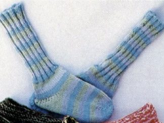 Easy Circular Socks - - Knit ePattern 