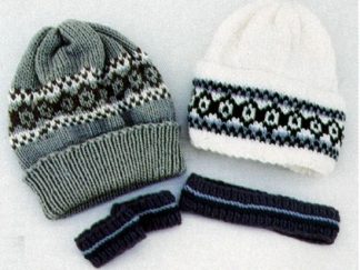 Head-Wristband, Circular Hat - - Knit ePattern 
