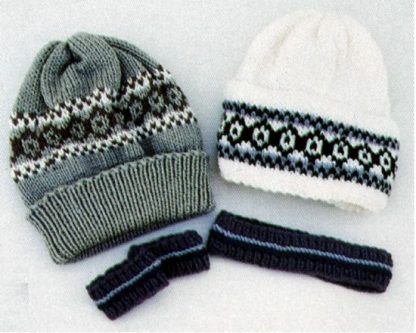 Head-Wristband, Circular Hat - - Knit ePattern 