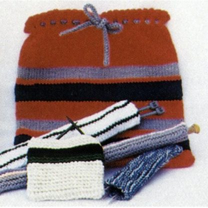 Knit Sack Gift Sack - - Knit ePattern 