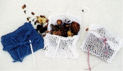 Cotton Sachets - - Knit ePattern 