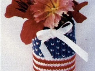 Fourth of July Vase - - Knit ePattern 