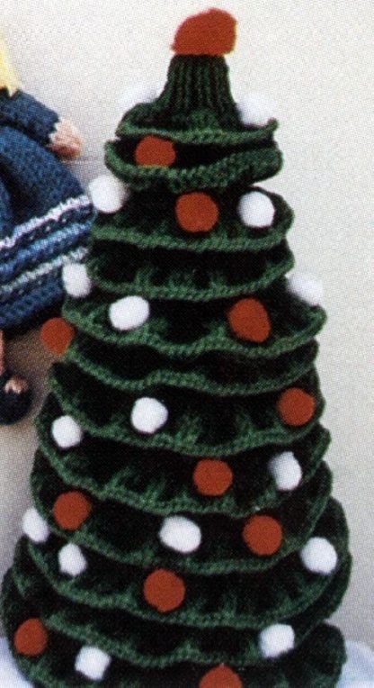 Two Way Styro Christmas Tree - - Knit ePattern  - Image 2
