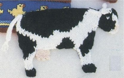 Knit Cow Baby Bottle Holder - - Knit ePattern 