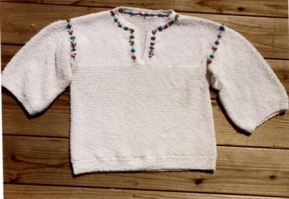 Scrap Yarn Embellishment - - Knit ePattern 