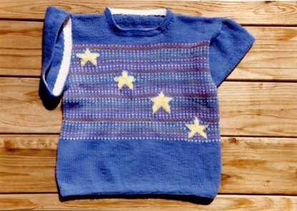 Teen's Star T Shirt - - Knit ePattern  - Image 2