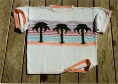 T Shirt Shop Tropical, Desert - - Knit ePattern 