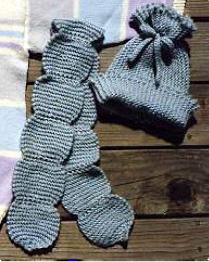 Scalloped Accent Scarf - - Knit ePattern  - Image 2