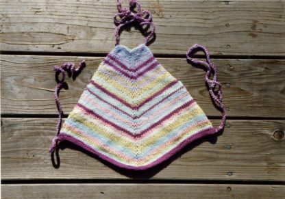 Girl's Halter Top - - Knit ePattern 