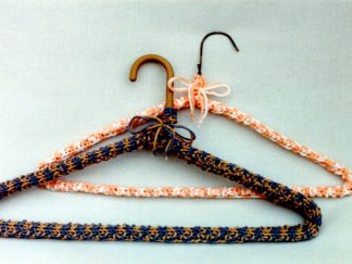 Gingham Covered Hangers - - Knit ePattern 