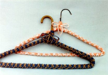Gingham Covered Hangers - - Knit ePattern 