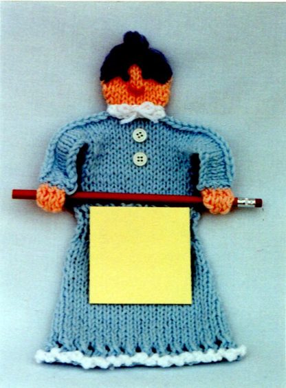 Grandma Note Holder - - Knit ePattern 