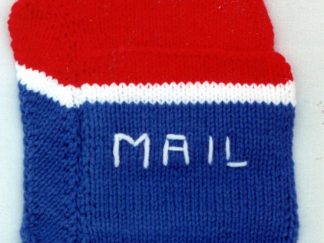 Mail Box Mail Holder - - Knit ePattern 