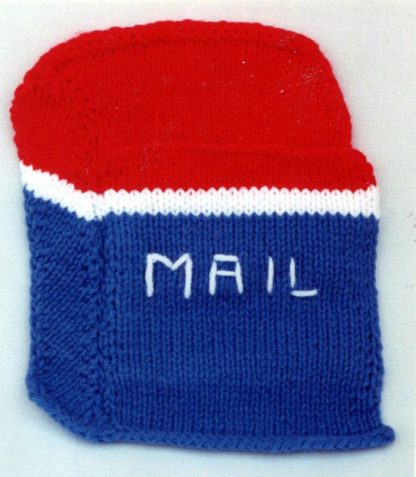 Mail Box Mail Holder - - Knit ePattern 