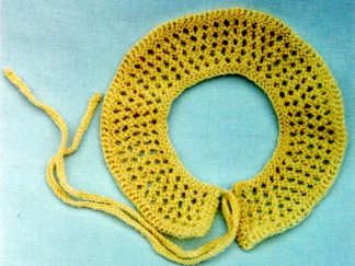 Ladies Reversible Lacy Collar - - Knit ePattern 