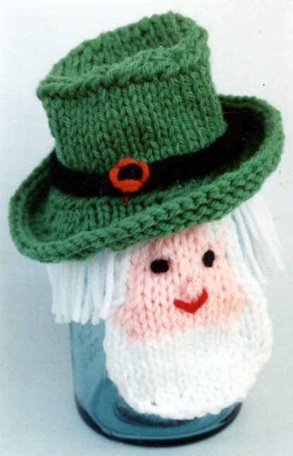 Leprechaun Jar Topper - - Knit ePattern 