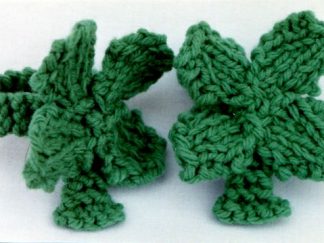 Shamrock Napkin Rings - - Knit ePattern 